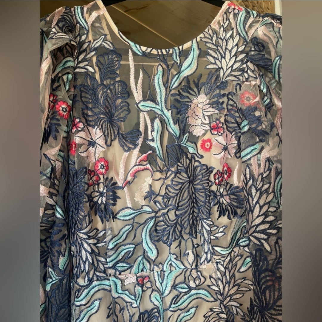 ASOS EDITION FLORAL Embroidered Maxi Dress - photo 5