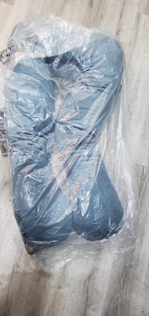 NEW Leachco Snoogle Total Body Pillow - Blue thumbnail