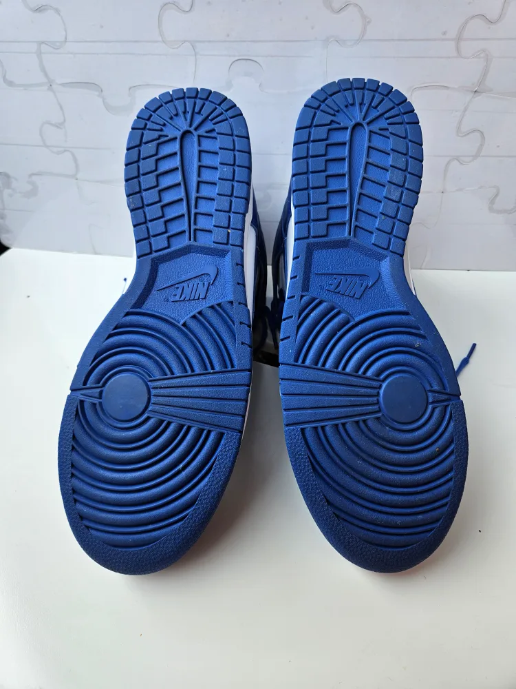 Nike Dunk High Blue/White Shoes (Size 12) image indicator(4)