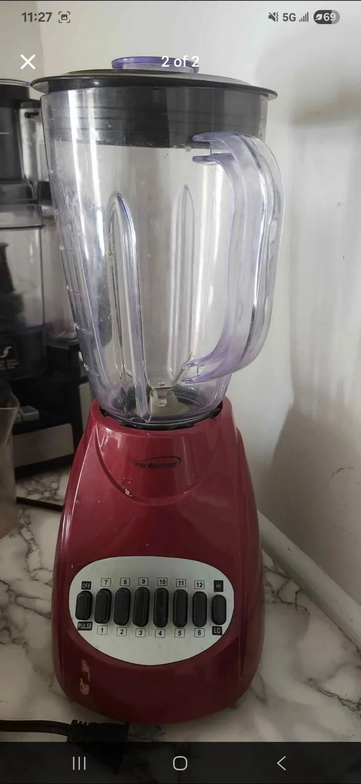 Brentwood Blender - Red thumbnail