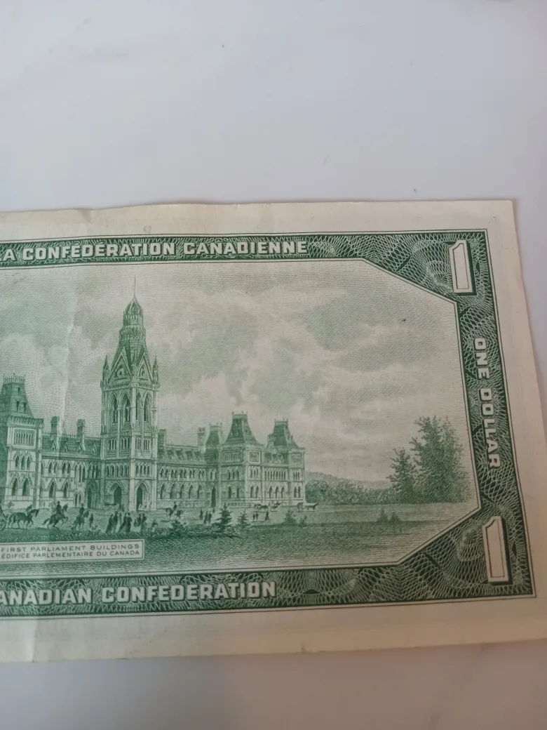 1967 Canadian One Dollar Bill image indicator(6)