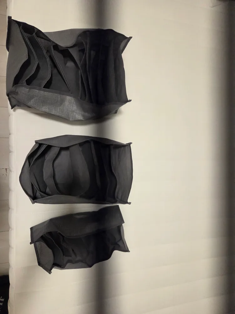 Grey Hanging Closet Organizer thumbnail