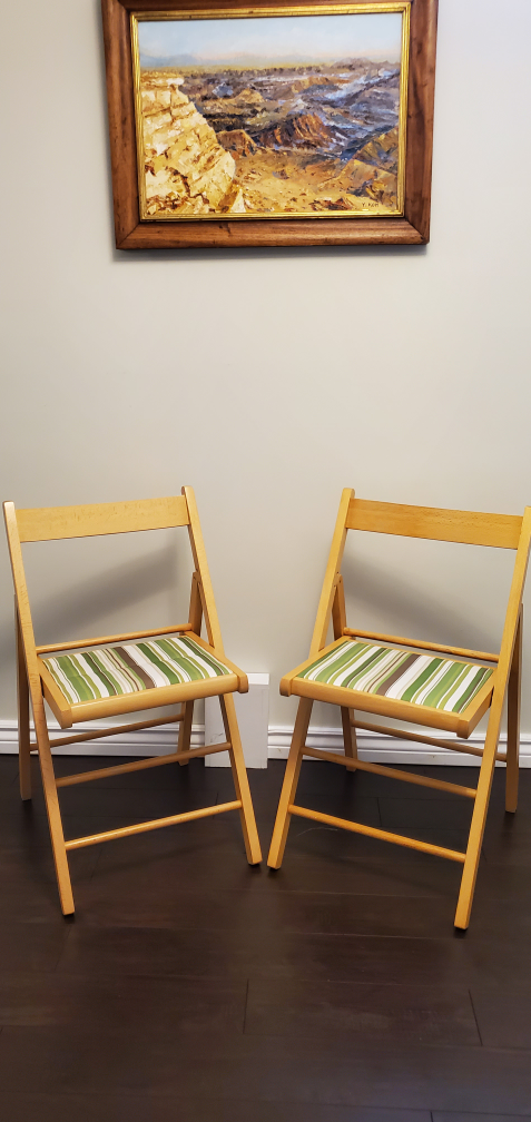 Folding Chairs - Set of 2