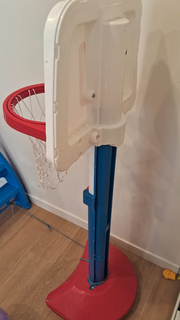 Kids Basketball Hoop & Slide Set