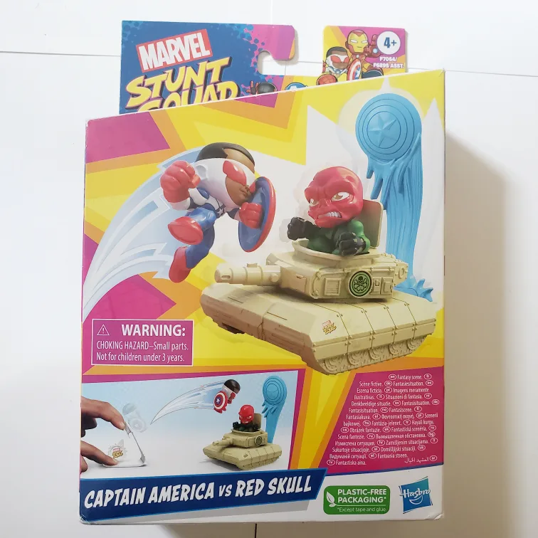 Marvel Stunt Squad Captain America vs Red Skull thumbnail