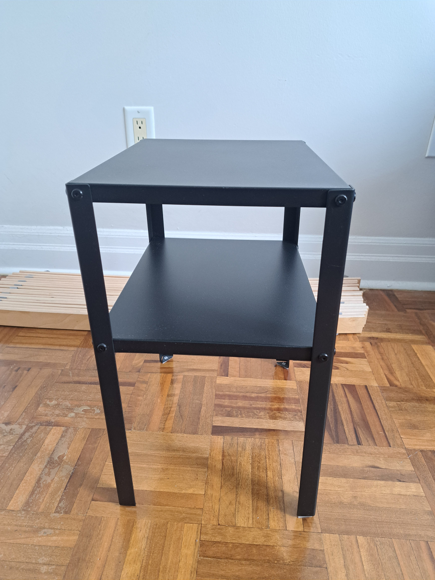 IKEA Knarrevik Black Nightstand - photo 2