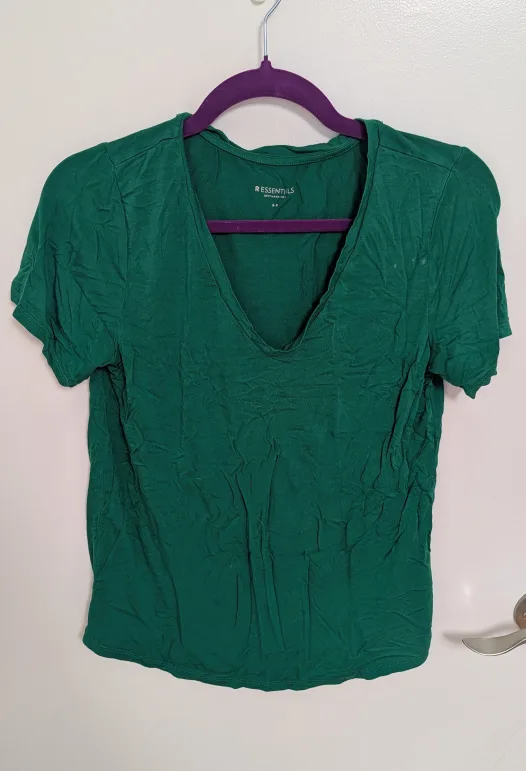Essentials Green T-Shirt - Women's Size Medium thumbnail