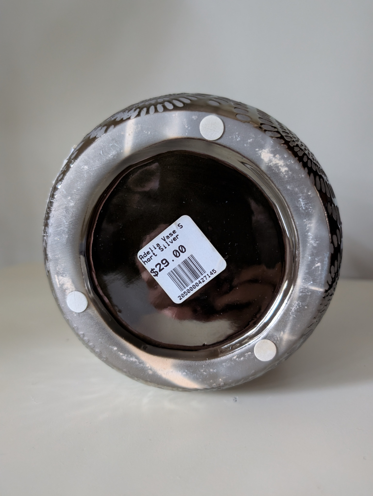 Adelia Vase S Home Silver - photo 4