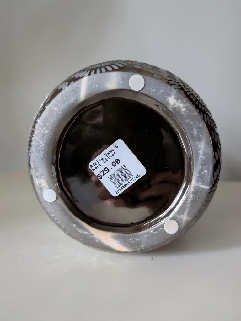 Adelia Vase S Home Silver image indicator(4)