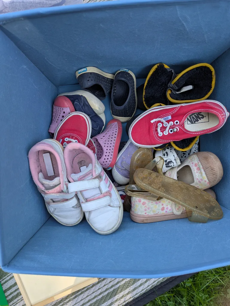 Mixed Lot of Kids' Shoes - Vans, Native, Adidas thumbnail