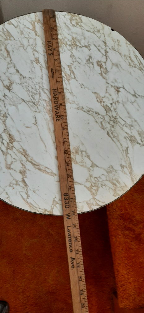 Vintage Formica tabletop plant stand - photo 3