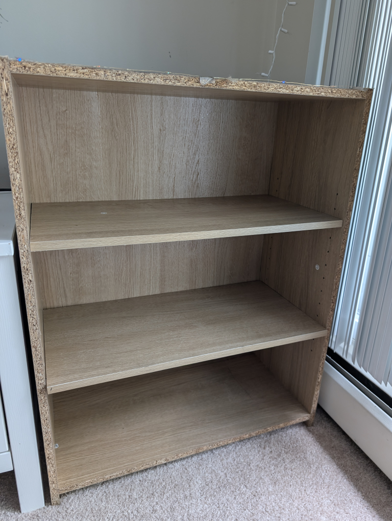 Light Wood Bookshelf
