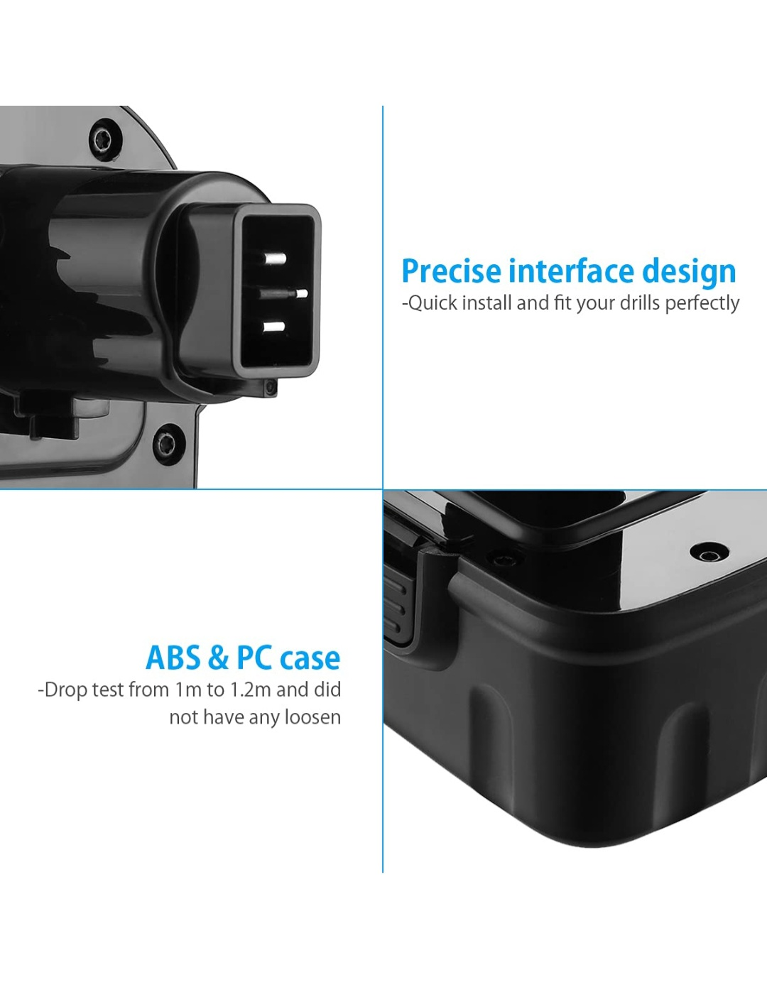 PowerExtra 12V 3700mAh Replacement Battery - photo 3