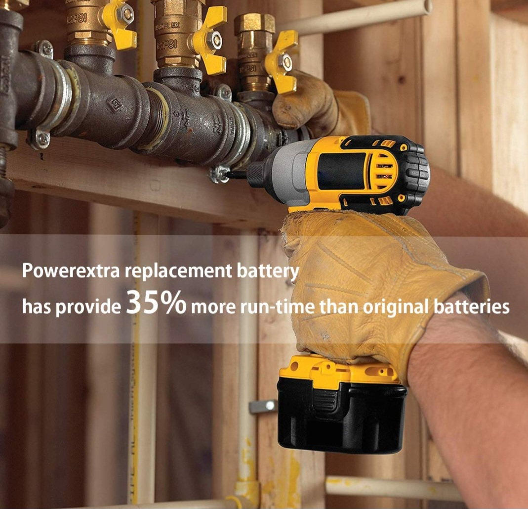 PowerExtra 12V 3700mAh Replacement Battery - photo 4