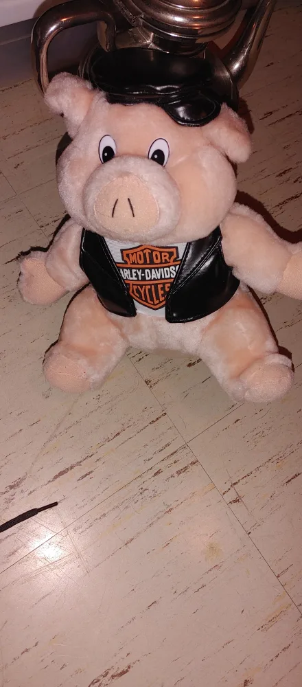 Harley-Davidson Pig Plush Toy thumbnail