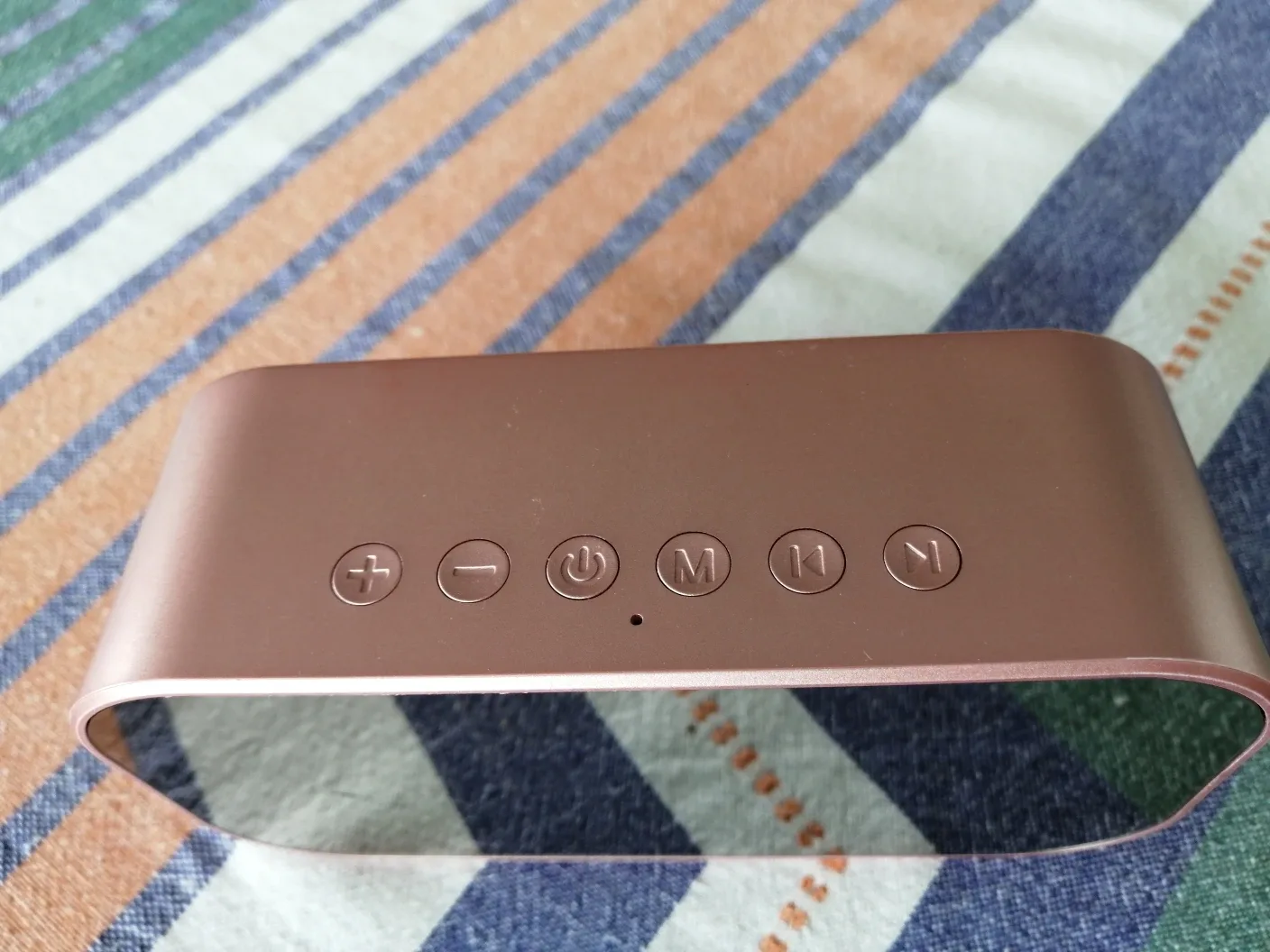 Bluetooth Speaker and digital clock- Pink image indicator(2)