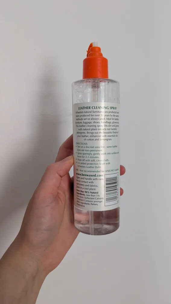 Leather Cleaning Spray image indicator(3)