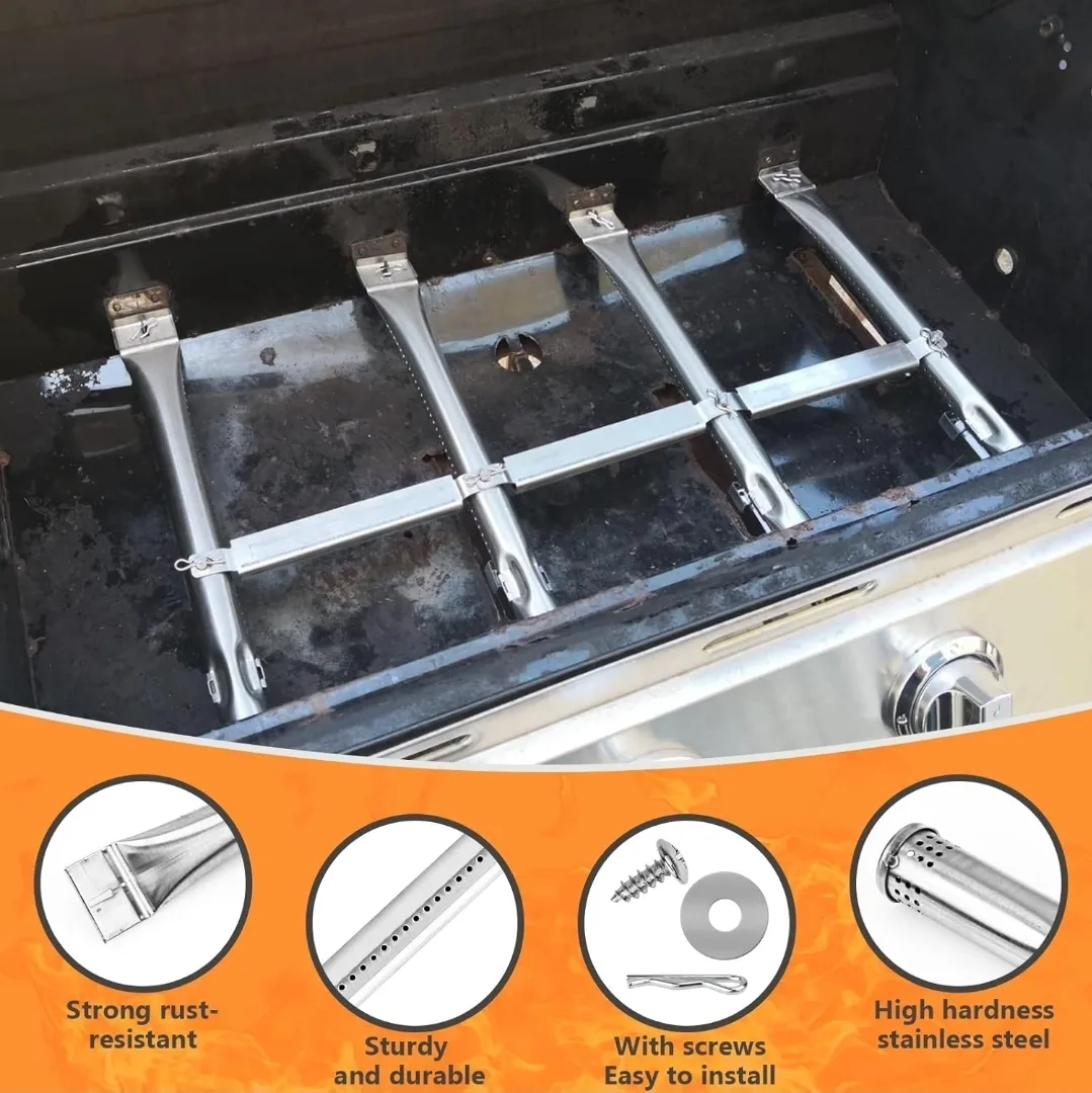 BBQ Grill Replacement Parts Kit – Fits Charbroil & Thermos image indicator(8)