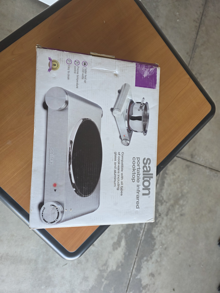 Salton Portable Infrared Cooktop