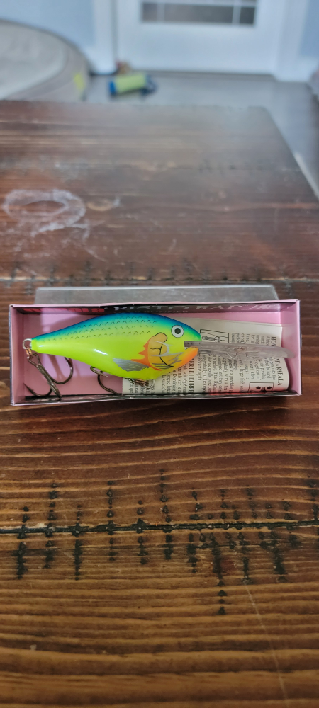 🥳VGC🤩 Rapala Risto Rap Fishing Lure Made in 🇮🇪 - photo 5