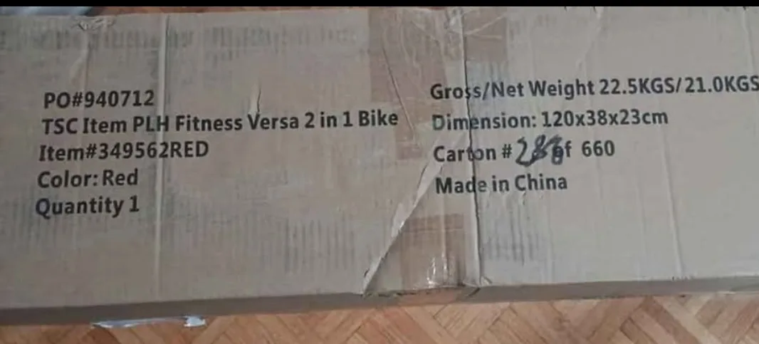 New PLH Fitness Versa 2-in-1 Bike Open to offers image indicator(3)