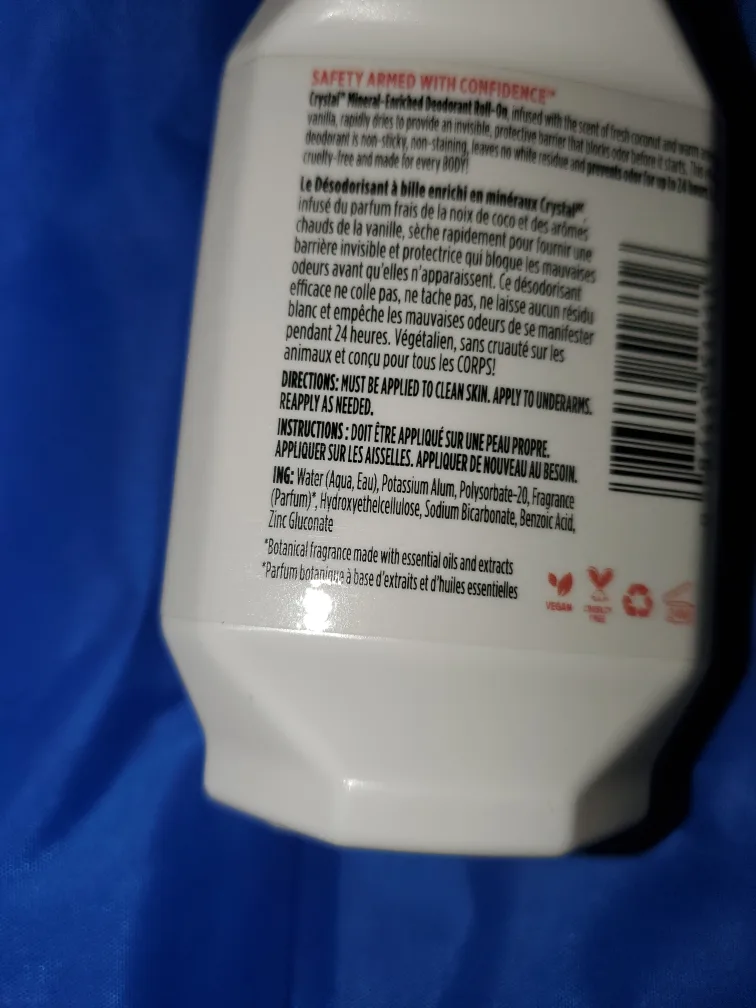 Weleda natural roll on deodorant + Crystal natural roll on image indicator(6)