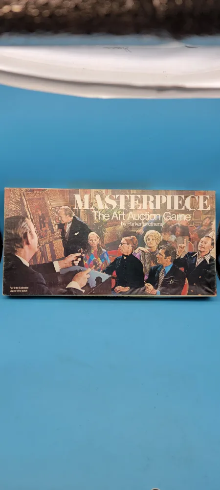 🥳VGC🤩 MASTERPIECE (1970) 1st Edition: The Art Auction Game thumbnail