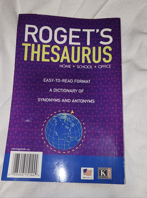 Roget's Thesaurus - Dictionary of Synonyms - photo 2