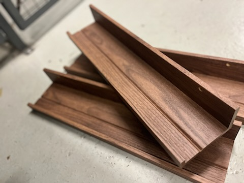 Wooden Wall Mounted Shelves