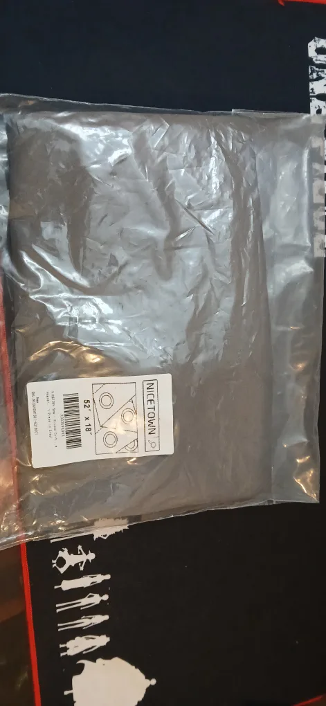 NICETOWN Grey Curtain 52 x 18 inch - New (HEADER) thumbnail