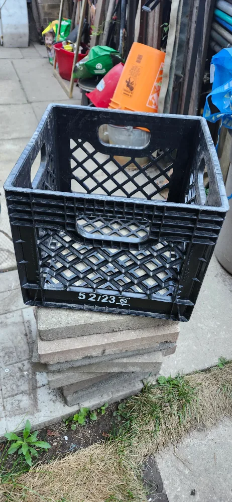 Black Milk Crate $12 firm Each thumbnail