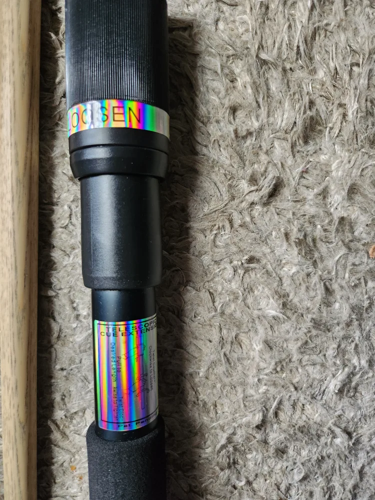 Ronnie O'sullivan Cue Stick Set with Extension & Case image indicator(3)