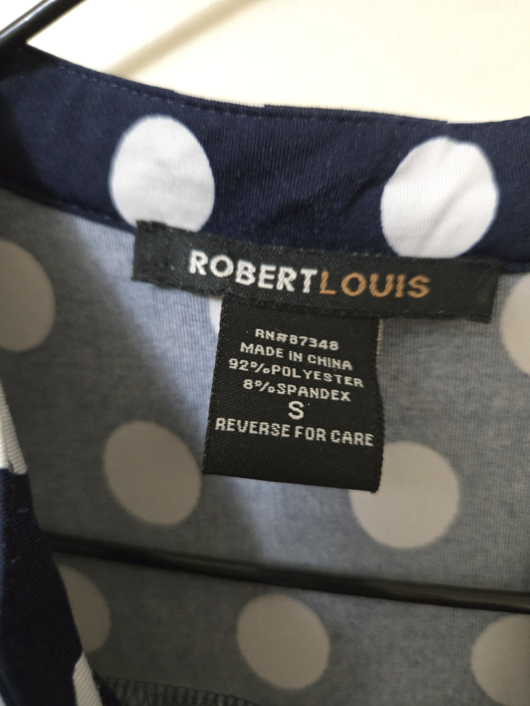Robert Louis Polka Dot Dress - Size S - photo 3