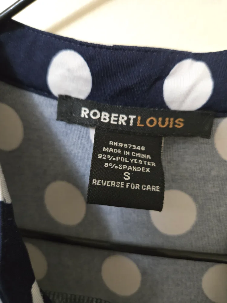 Robert Louis Polka Dot Dress - Size S image indicator(3)