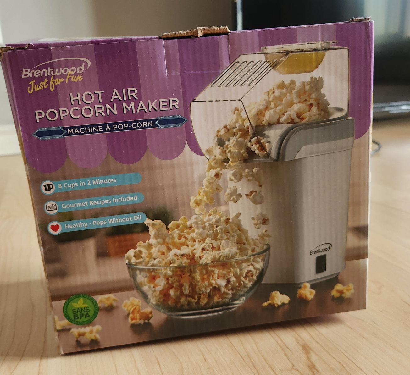 Brentwood Hot Air Popcorn Maker