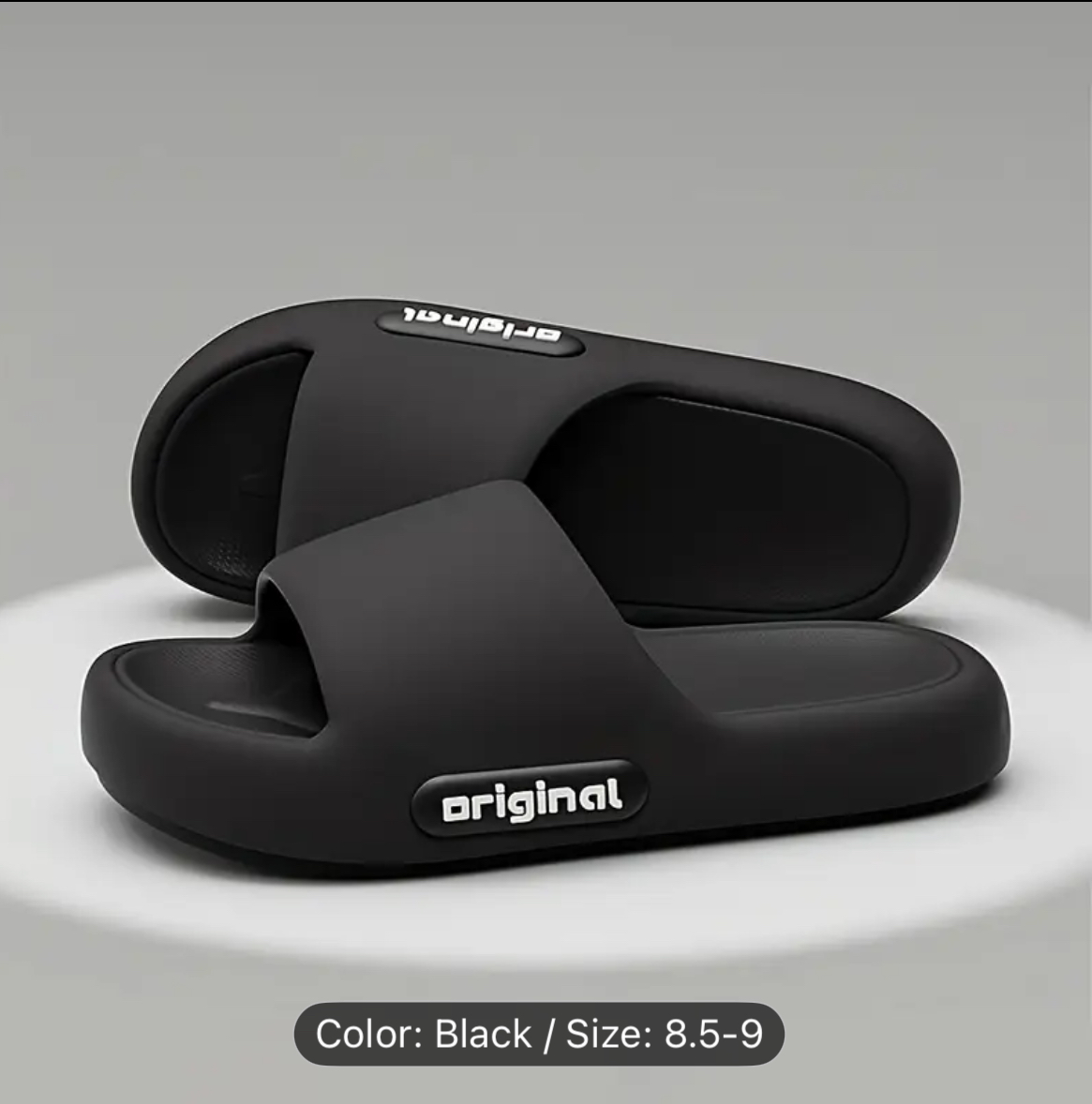 Cloud Slides - Size.: 8.5-9 - Color: Pink, Khaki, and Black - photo 4