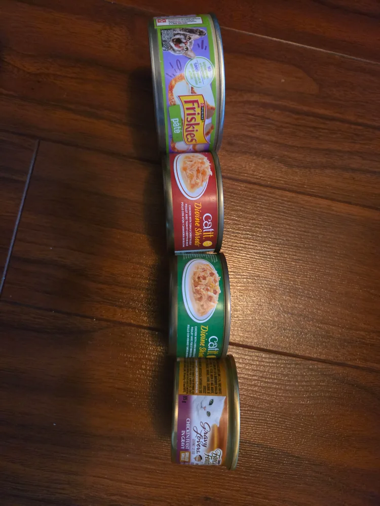 Wet Cat Food Cans: catit divine shreds, gravy lovers, pate image indicator(2)