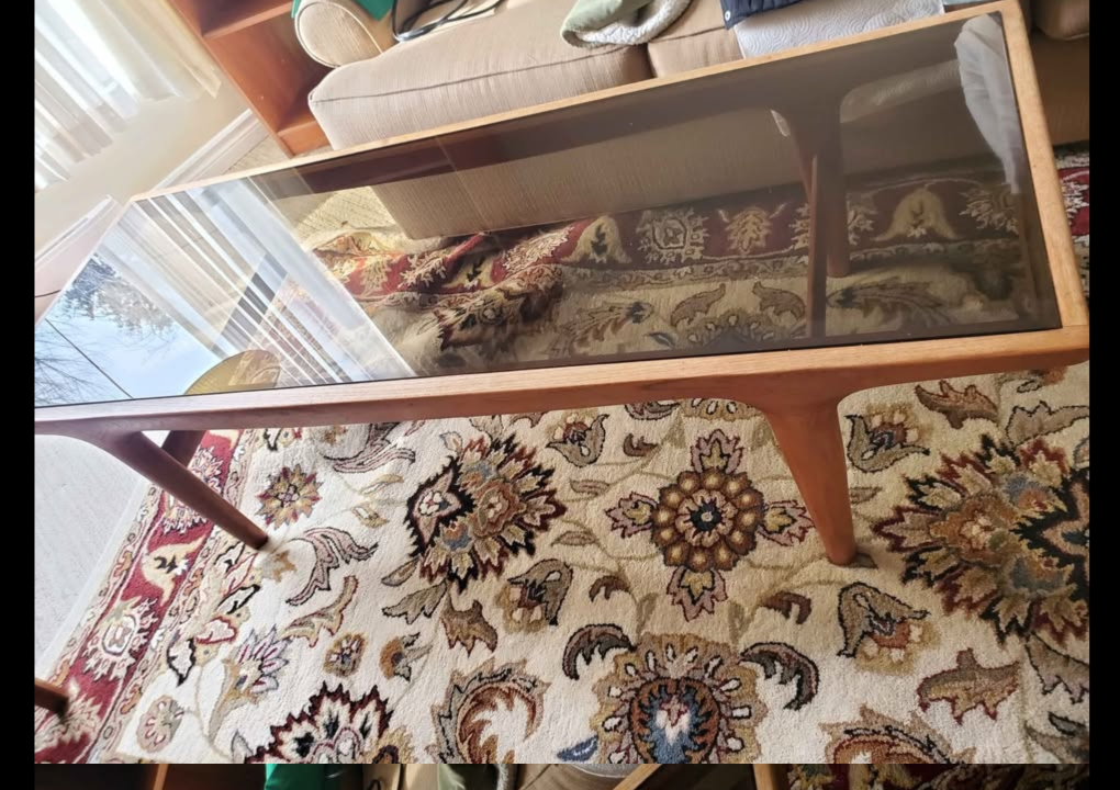 Glass Top Coffee Table