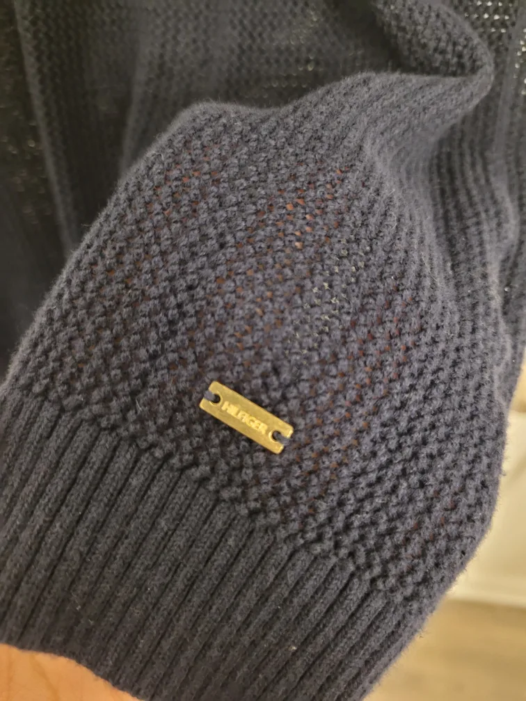 Tommy Hilfiger Navy Blue Knit - Size M image indicator(3)