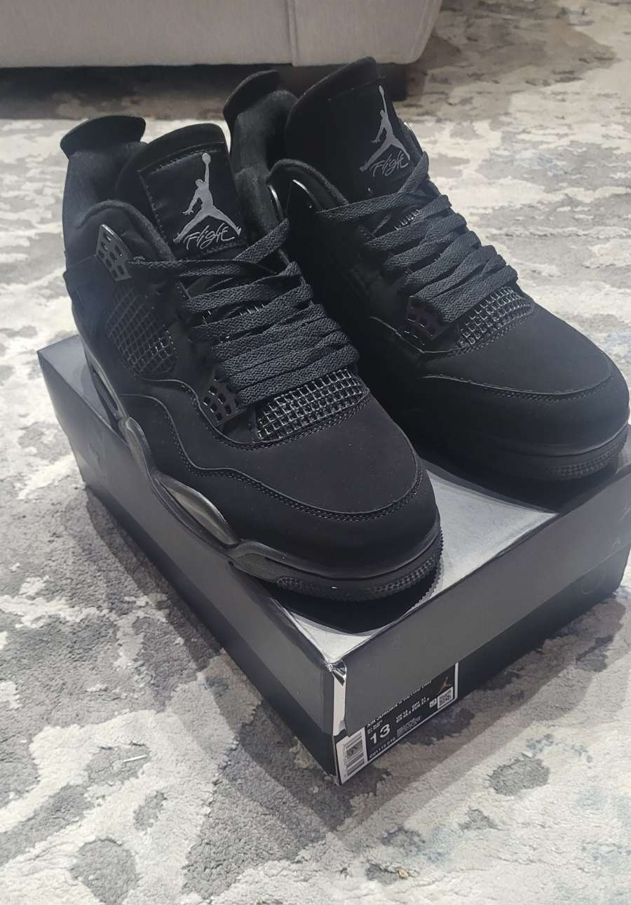 Jordan 4 Black Cat Size 13 - photo 4