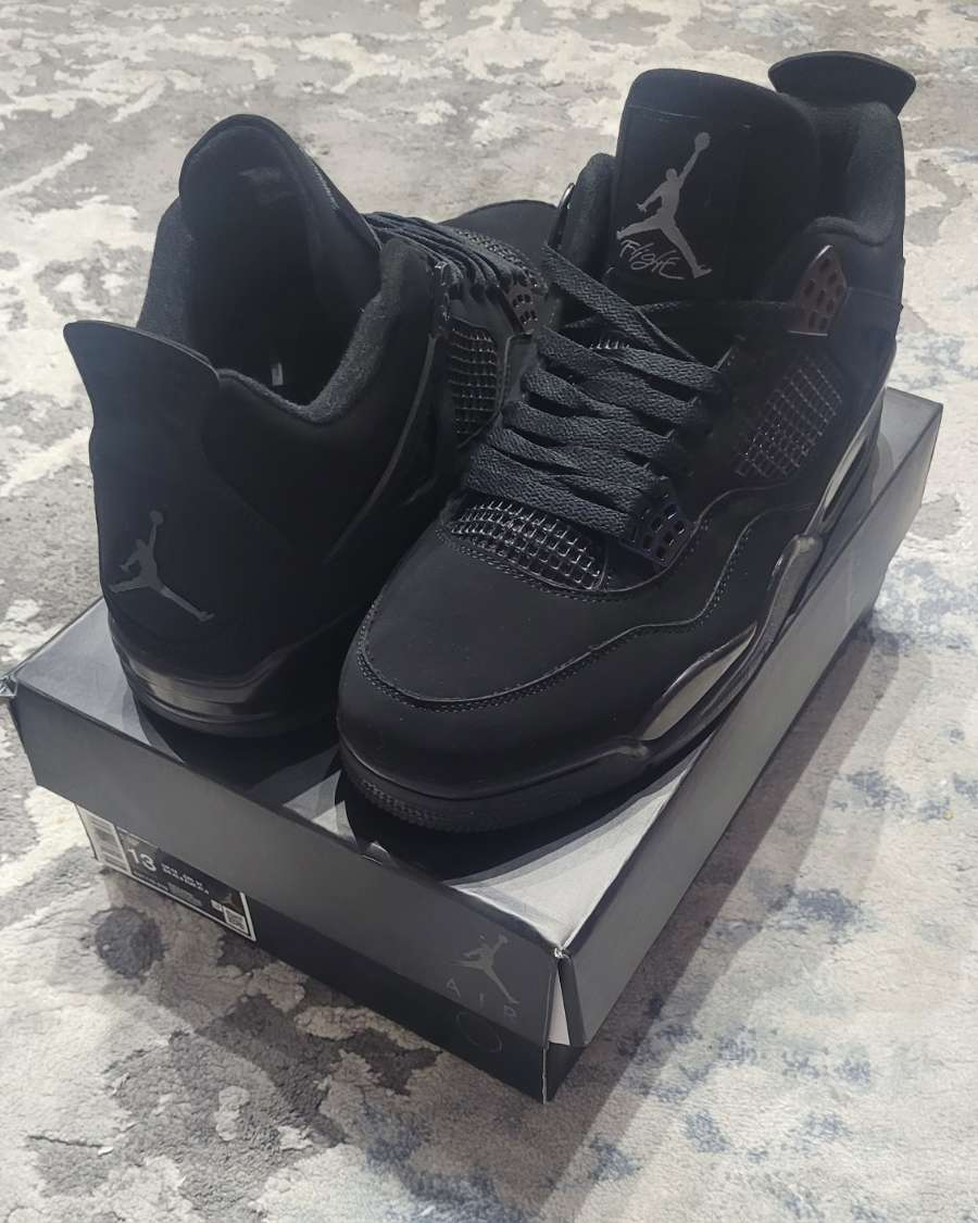 Jordan 4 Black Cat Size 13 - photo 5