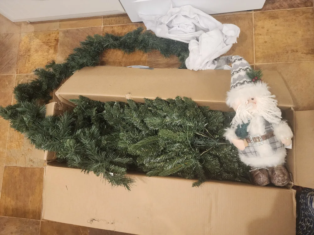 Christmas decor for entire apartment inc 6.5' Christmas Tree image indicator(4)