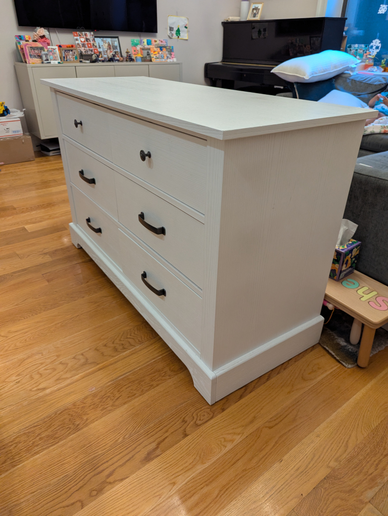 Emerson Solid White Dresser