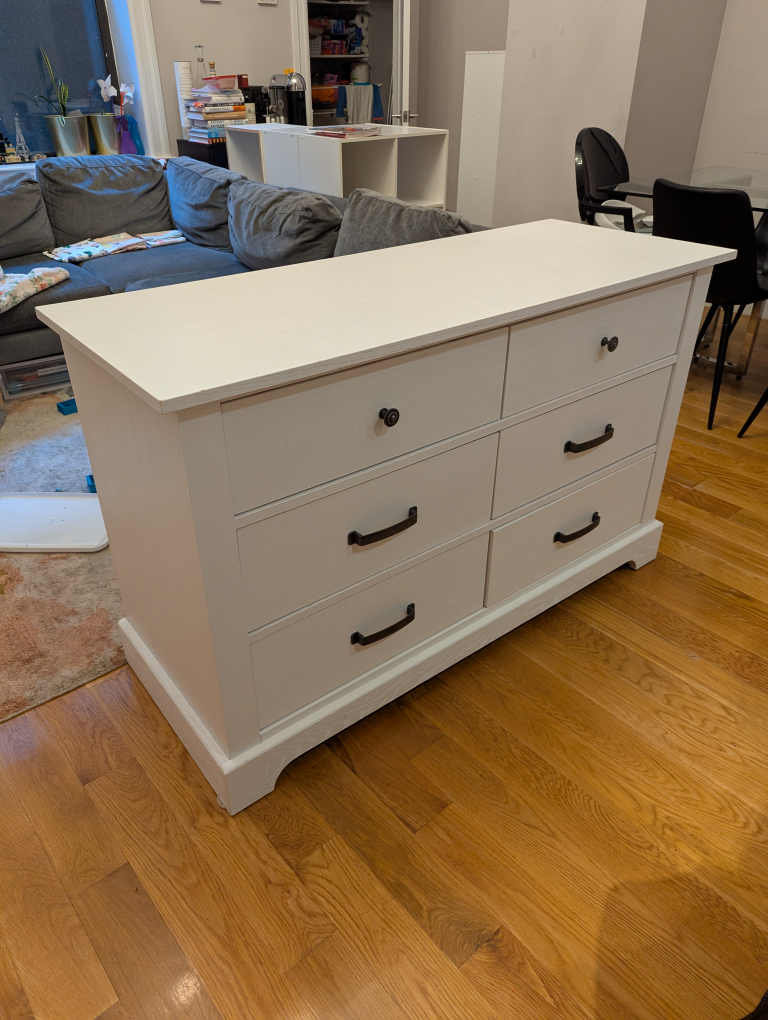 Emerson Solid White Dresser - photo 3