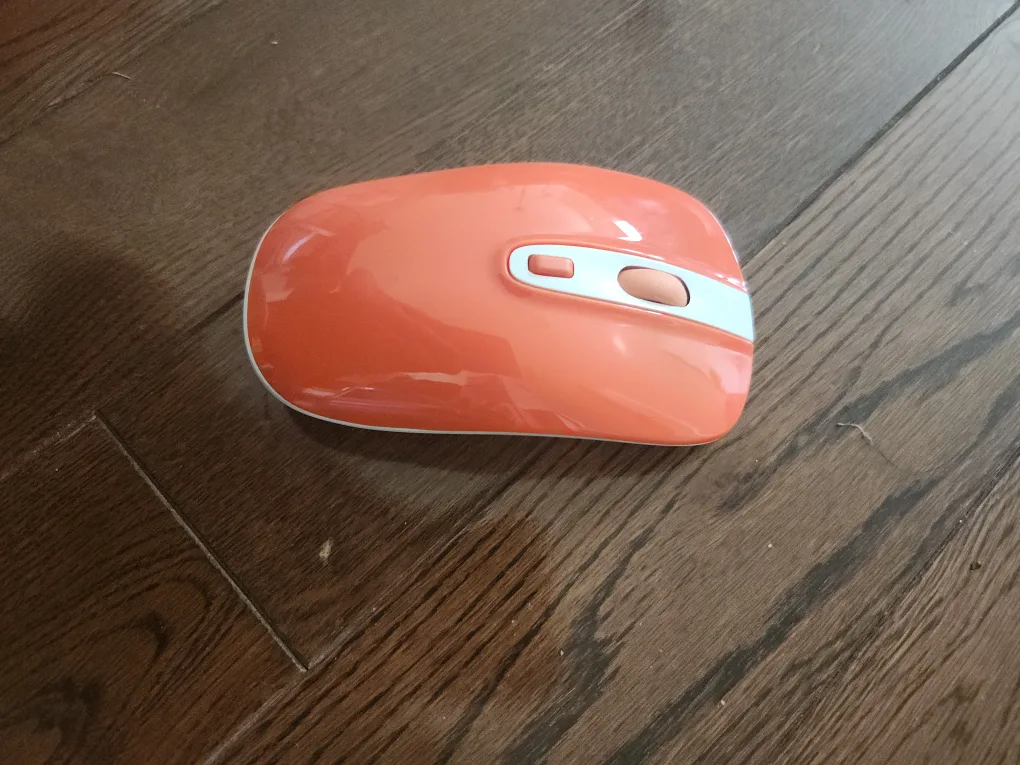 Wireless Optical Mouse - Orange thumbnail
