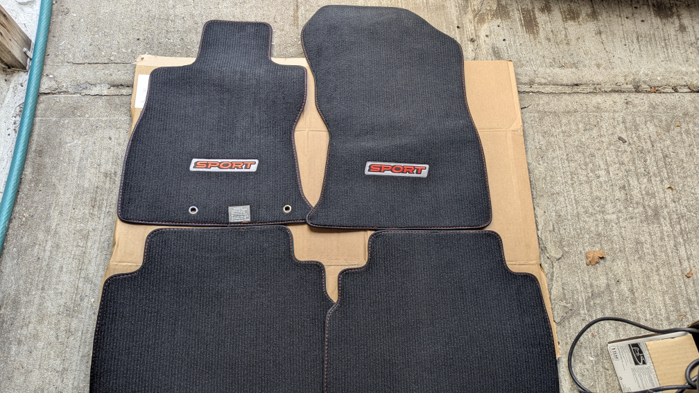 New OEM Subaru Forester Carpet Floor Mats 2019-2024 (Set of 4