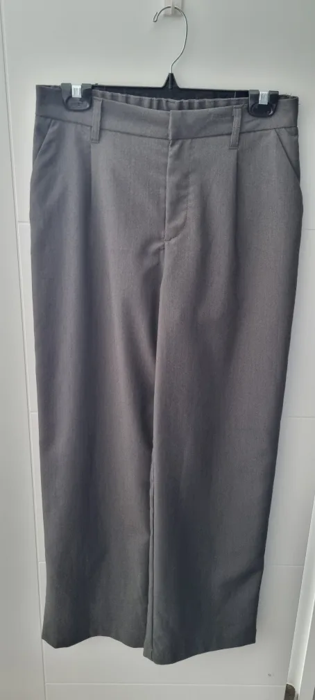 H&M Divided Grey Trousers - Size S thumbnail