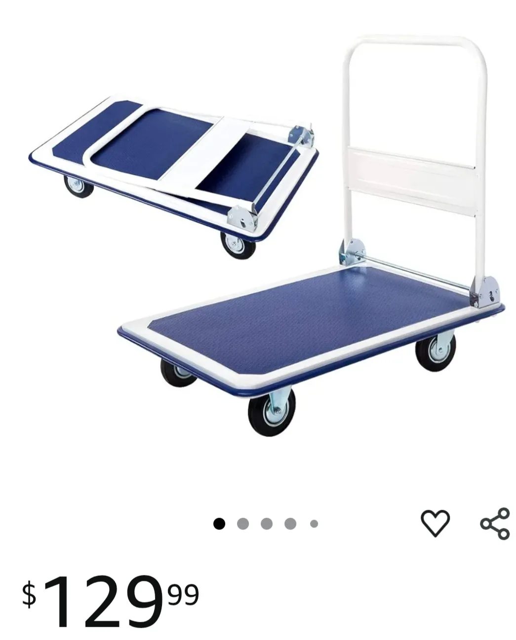 Folding Platform Trolley150 kg / 330 lb image indicator(4)