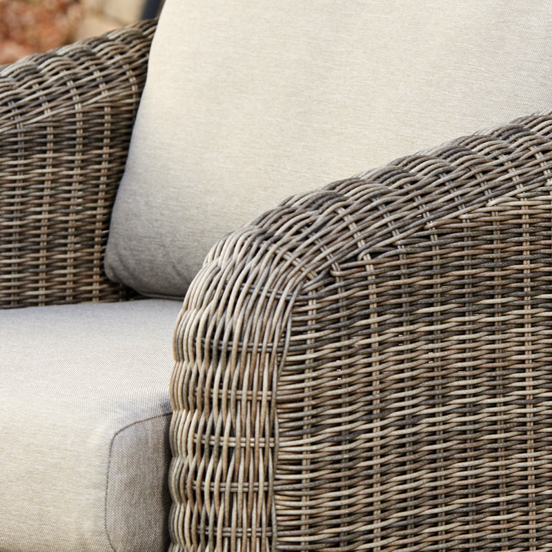 Wicker Swivel Patio Chair - photo 3