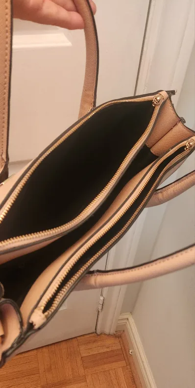 H&M Beige Tote Bag image indicator(2)